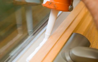 window caulking